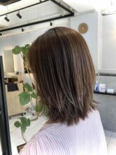 パターン2白髪をしっかり染めて「艶」も出してカラーを楽しむ