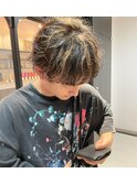 メンズヘア ハイライト