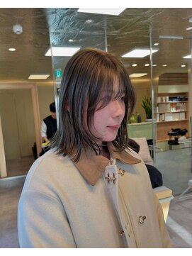 ジュール 金沢(Joule) ブリーチなしダブルカラー/顔まわりカット