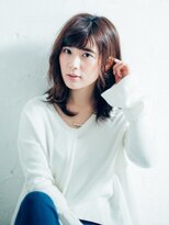 ヘアー＆メイク ルナルナ 明和店　HAIR＆MAKE LUNA LUNA 重ためレイヤーセミロング