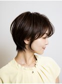 【満足度No.1＊感動OILイノアカラー】白髪ぼかし×大人ショート