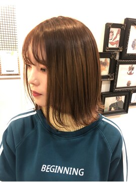 ニューヨークニューヨーク 大久保店(NYNY) 外ハネボブ×シースルーバング