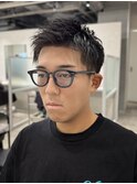 短髪　ツーブロックメンズヘア