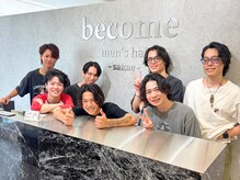 ビカムメンズヘアー 栄店(become men's hair)の雰囲気（スタッフ平均25歳！親しみやすいメンズスタッフが担当します！）