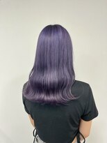 ビーグレイスヒロミ(be Grace HIROMI)&nbsp;透明感パープルカラー×20代大人セミロング