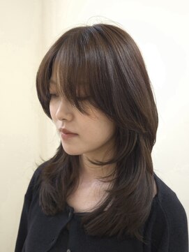 ネアー 新潟(NEER) 新潟 /万代/ダブルカラー/ケアブリーチ/ミディアム/艶髪