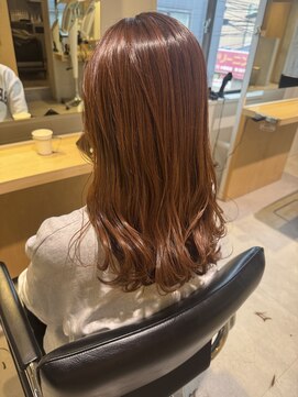 レイ 千葉(Lei) 【Lei川津】マロンベージュ×さらつやロング