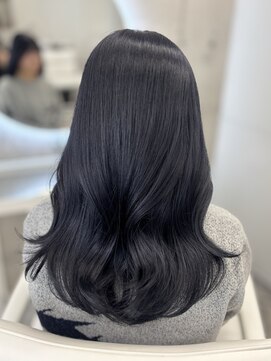 アイシー 表参道(ICY) 透明感カラー◇ブルーブラックグレーブリーチあり