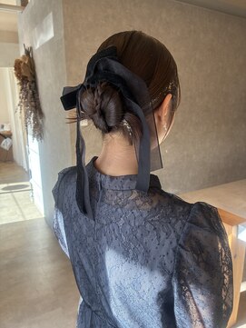 ページボーイ 高松レインボー店(PAGE BOY) 結婚式お呼ばれヘア◎タイトシニヨン