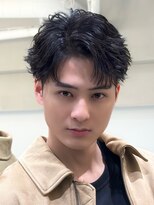 ロンドオム 池袋(Lond Homme)&nbsp;men's/メンズ曲がる縮毛矯正/ニュアンスパーマ/黒染め/池袋