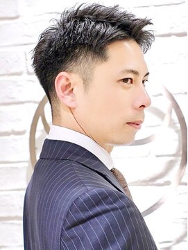 ヘアーアンドグルーミング ヨシザワインク(HAIR&GROOMING YOSHIZAWA Inc.) メンズビジネス王道爽やかアップバングショート