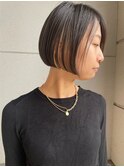ミニボブ×インナーカラー
