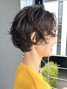 ナループロアボタン(Nalu pu loa BOTAN) ショートパーマ