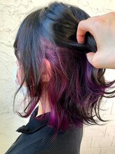 【インナーカラー】さりげなく個性をプラス♪おしゃれのアクセントに♪