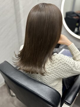 フレームプラス なんば駅前店(FRAME+) オリーブベージュ