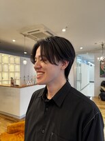 ルッツ(Lutz. hair design)&nbsp;3/1 センターパートメンズ 《kiyoka》