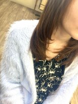 ナチュラル 南越谷店(Natural)&nbsp;【瀧本】レイヤーカット×ベージュ