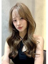ロンドシェリ 仙台(Lond Cheri)&nbsp;髪質改善ダブルカラーレイヤーカット顔周り仙台ハッシュカット