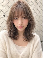 アン 流山おおたかの森コトエ店(un) ◆小顔前髪/外ハネボブ【ミルクブラウン/ダークパープル】