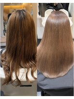 ビーアップヘアー(be:up hair) ブリーチ毛も艶髪へ|大阪狭山市