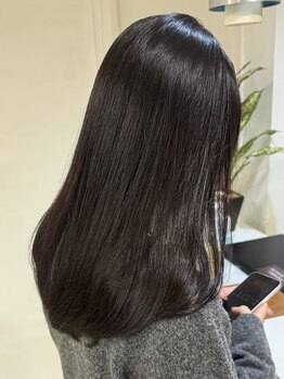 ハーフアンドハーフ(HALF and HALF)の写真/イメチェンにもオススメ＊柔らかく自然にまとまる扱いやすいスタイルに◎［レイヤーカット/下関美容室］