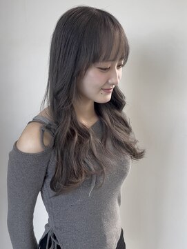 カットアンドトータルビューティ ヴァンキャトル(Cut&Total Beauty VINGT QUATRE) グレージュ×巻き髪レイヤースタイル☆