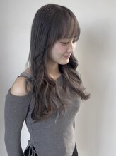 カットアンドトータルビューティ ヴァンキャトル(Cut&Total Beauty VINGT QUATRE) グレージュ×巻き髪レイヤースタイル☆