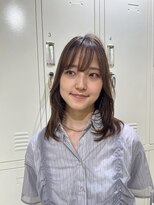 アオ(AO。)&nbsp;レイヤーカット×透明感ブラウンカラー！