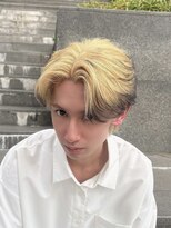ボーイ(BOY) フェザーショート×エンドカラー/コンマバング/センターパート