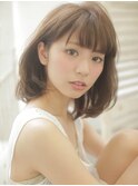 内巻きワンカールボブミディアム【ange treatment & head spa】
