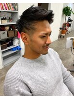 プライズ アイリス 池袋東口店(prize Iris)&nbsp;アップバングメンズスタイル/MEN'S HAIR/メンズカット池袋東口店