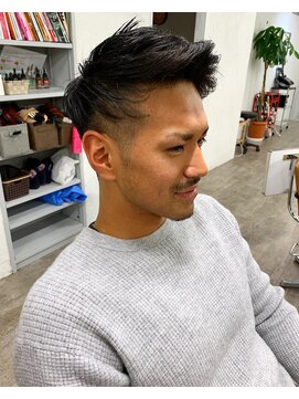 プライズ アイリス 池袋東口店(prize Iris) アップバングメンズスタイル/MEN'S HAIR/メンズカット池袋東口店