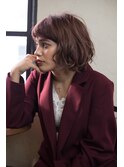 【Quroco】 パーマはお任せ♪フォルムが綺麗なウェーブショート