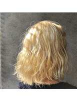 ヘアサロンエム 渋谷店(HAIR SALON M)&nbsp;外ハネボブ/アッシュブラウン/ネオウルフ/デザインカラー