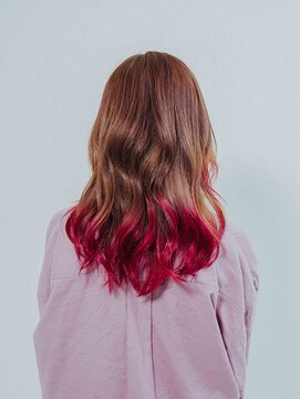 プロデュース 相模原店(Produce) グラデーションカラー♪センターパート☆カール