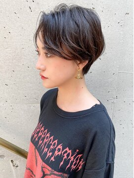 カンゴール サロン トウキョウ セントラル 原宿(KANGOL SALON TOKYO CENTRAL) 【KANGOL】センターパート パーマ 韓国 ウルフ マッシュ カラー