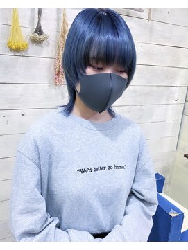 トーク 伊丹本店(TAL'KE) TAL'KE/マッシュウルフ×ネイビーブルー_639