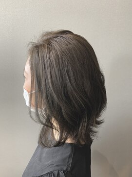 ログヘアー(Log. hair) ナチュラルグレージュカラー