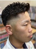 濡れパンフェードスタイル