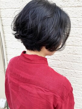 モリオ フロム ロンドン 成増店 【morio成増/玉井】パーマ　ハンサムショート