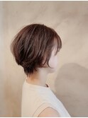長めショートボブ
