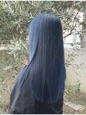 ブルー_くびれヘアビタミンカラー