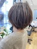 カット+オーガニックカラー（リタッチ）￥12650→￥10000