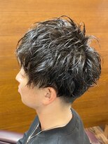 ケースタイル ヘアスタジオ 神保町店(K STYLE HAIR STUDIO)&nbsp;ツイストスパイラルパーマ/ツーブロック波巻きパーマ/メンズ