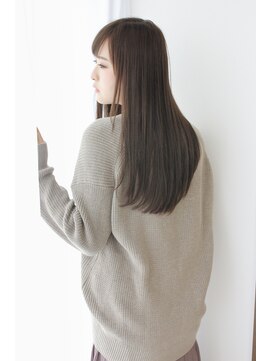 ルー(Luu) お手入れ簡単ストカール（縮毛矯正＋デジタルパーマ）艶カラー