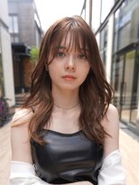 大人かわいい/似合わせカット/デザインカラー/透明感ベージュ