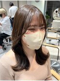 (韓国風/くびれヘア/縮毛矯正/前髪/サイドバング/小顔)