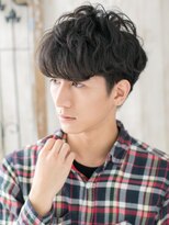 モッズヘア メン 南越谷南口店(mod's hair men) ゆるふわ巻きパーマで好感度◎グランジショートS南越谷
