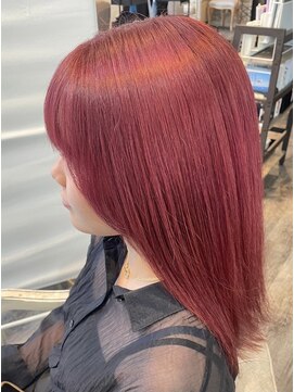 ヘアーリゾートガーデン 南柏店(Hair Resort Garden) ブロッサムピンク×大人ミディアム