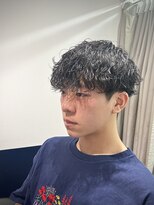 リバティシェアバーバー 銀座(LIBERTY SHARE BARBER)&nbsp;メンズツーブロ/波巻きパーマ